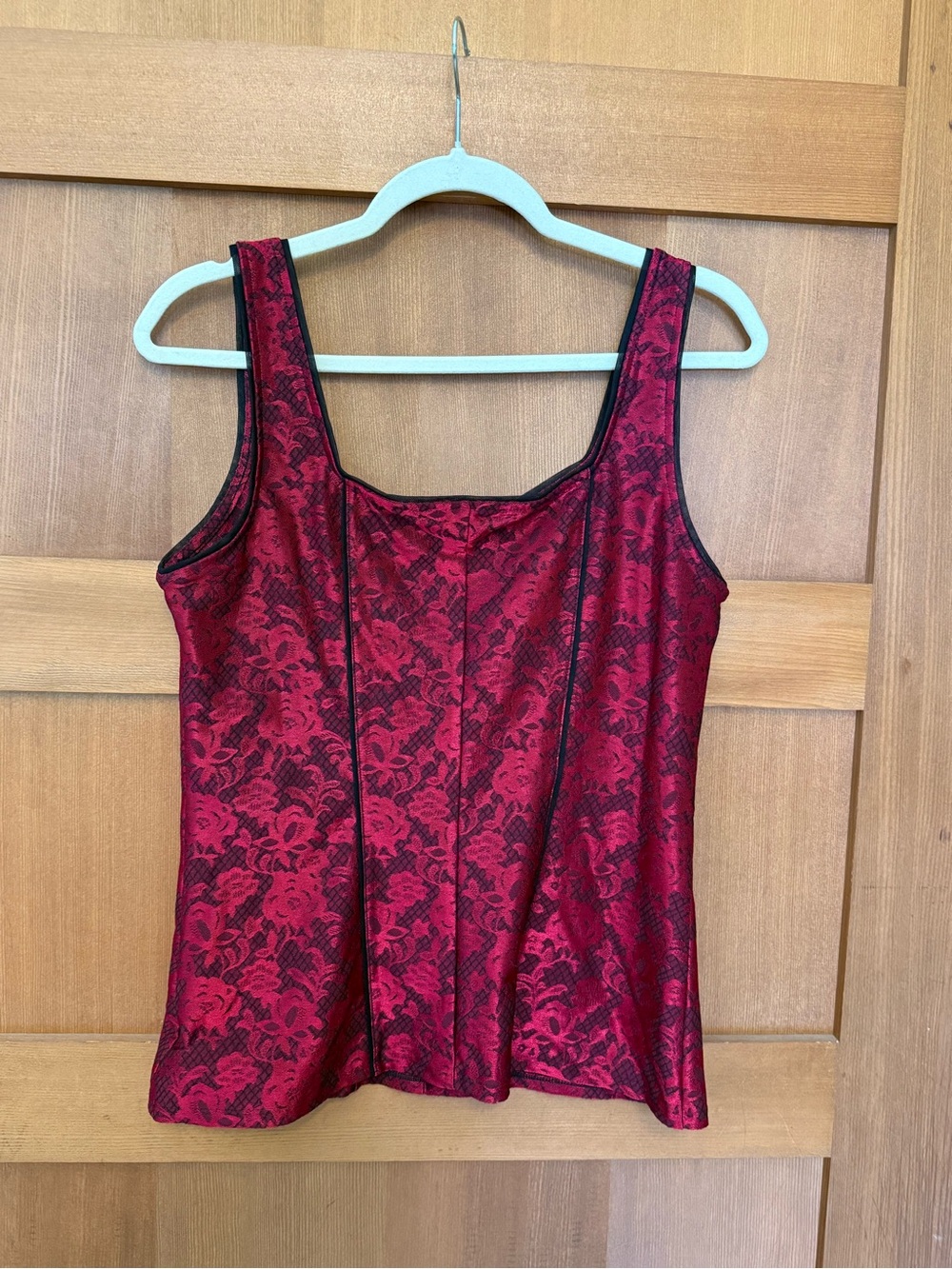 White House Black Market Corset Style Top Med - Picture 5 of 5